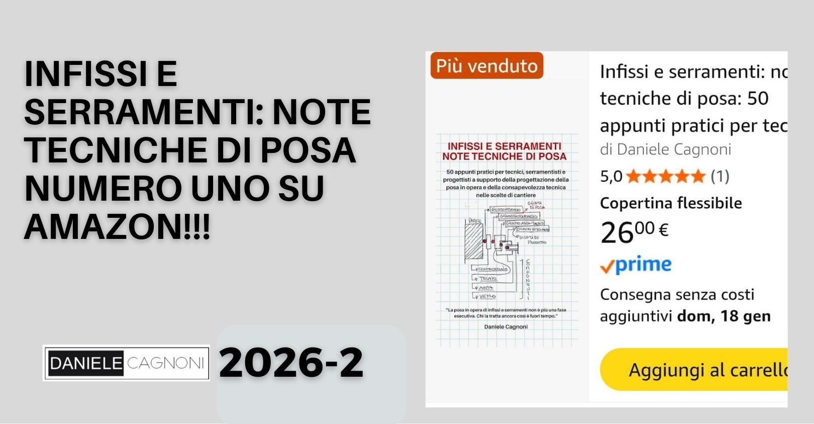 Libro posa serramenti migliore su Amazon