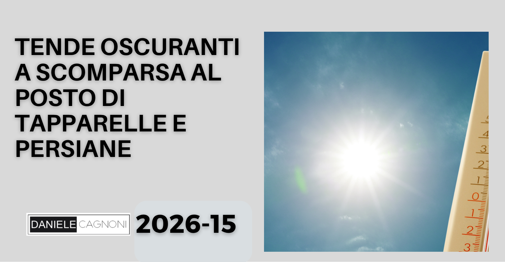 Tende a scomparsa come zanzariere