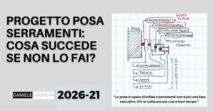 Progetto posa serramenti obbligatorio