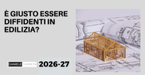 Diffidenza verso artigiani e edili