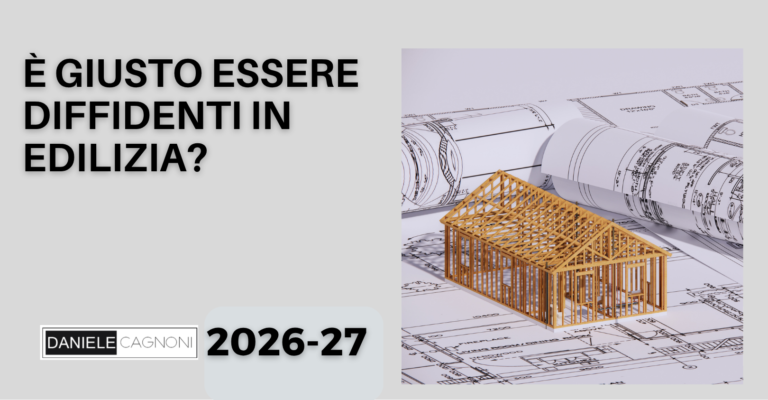Diffidenza verso artigiani e edili