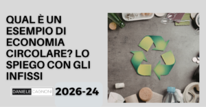 Qual è un esempio di economia circolare