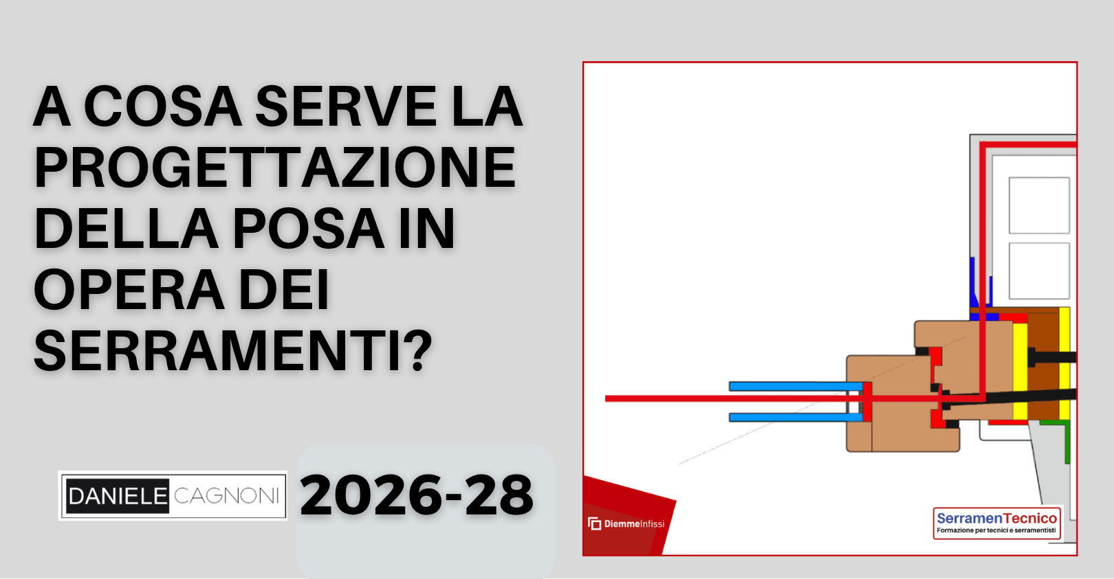 Copertina articolo sulla progettazione della posa in opera serramenti con tavola di posa